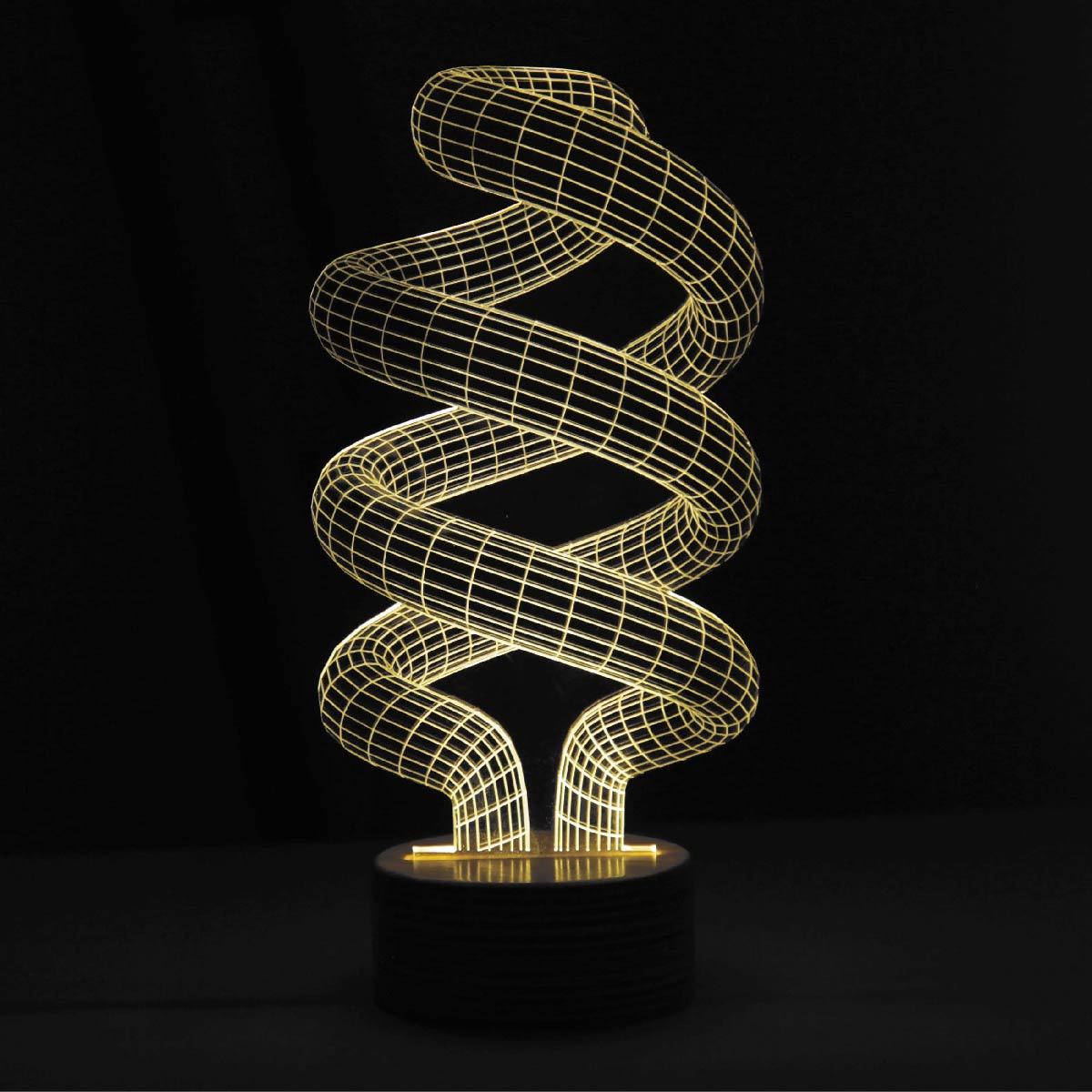 Lampe 3D D’illusion Acrylique
